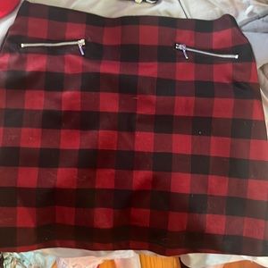 Plaid skirt